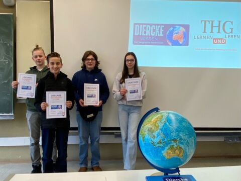 Schulsieger des "Diercke Wissen" Geographie-Wettbewerbs 2023 gekürt